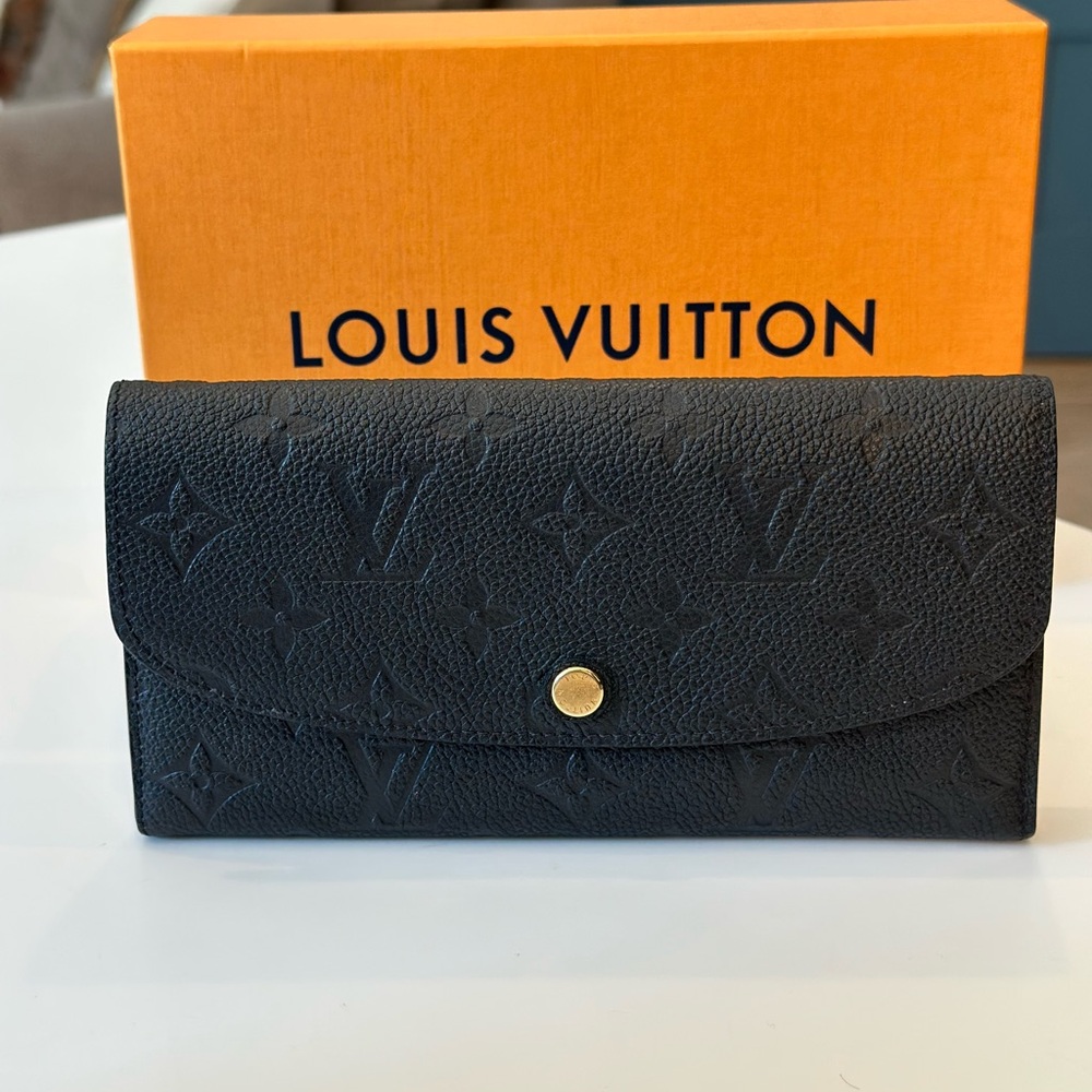 Louis Vuitton Emilie Wallet Mono Empreinte *NEW